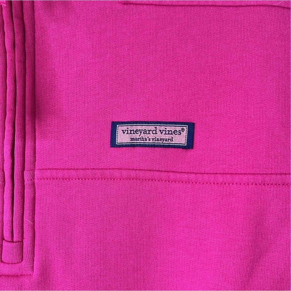 Vineyard Vines Brushed Terry Relaxed Shep Shirt in HTF color Berry, Medium. - Picture 8 of 13
